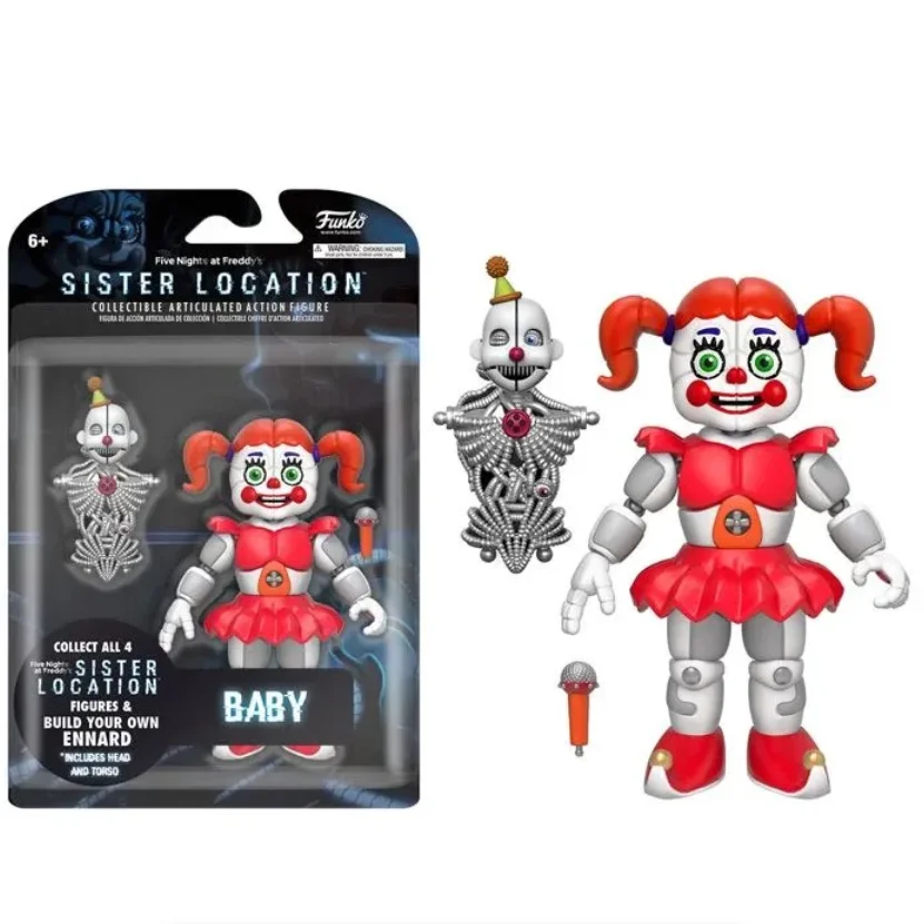 FNAFs beer's middernacht harem vijf nachten gezamenlijke beweegbare afneembare game randapparatuur hand kantoorjongen Freddy's