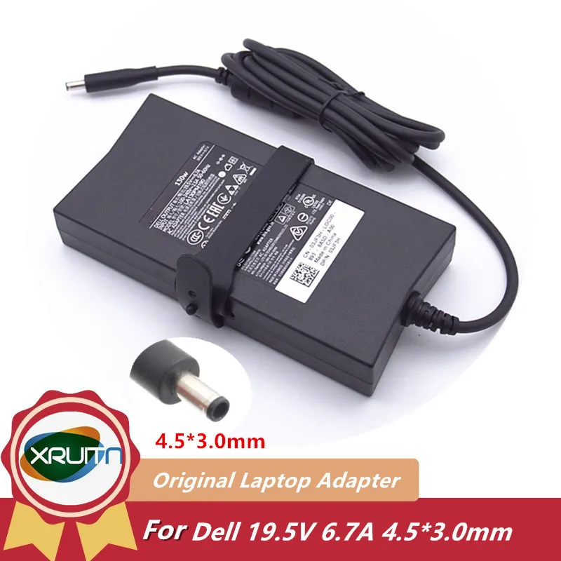 130W 19.5V 6.7A 4.5*3.0mm Laptop AC Adapter Charger For Dell Precision M5510 5520 5530 XPS15 9550 9560 LA130PM121 DA130PE1-00