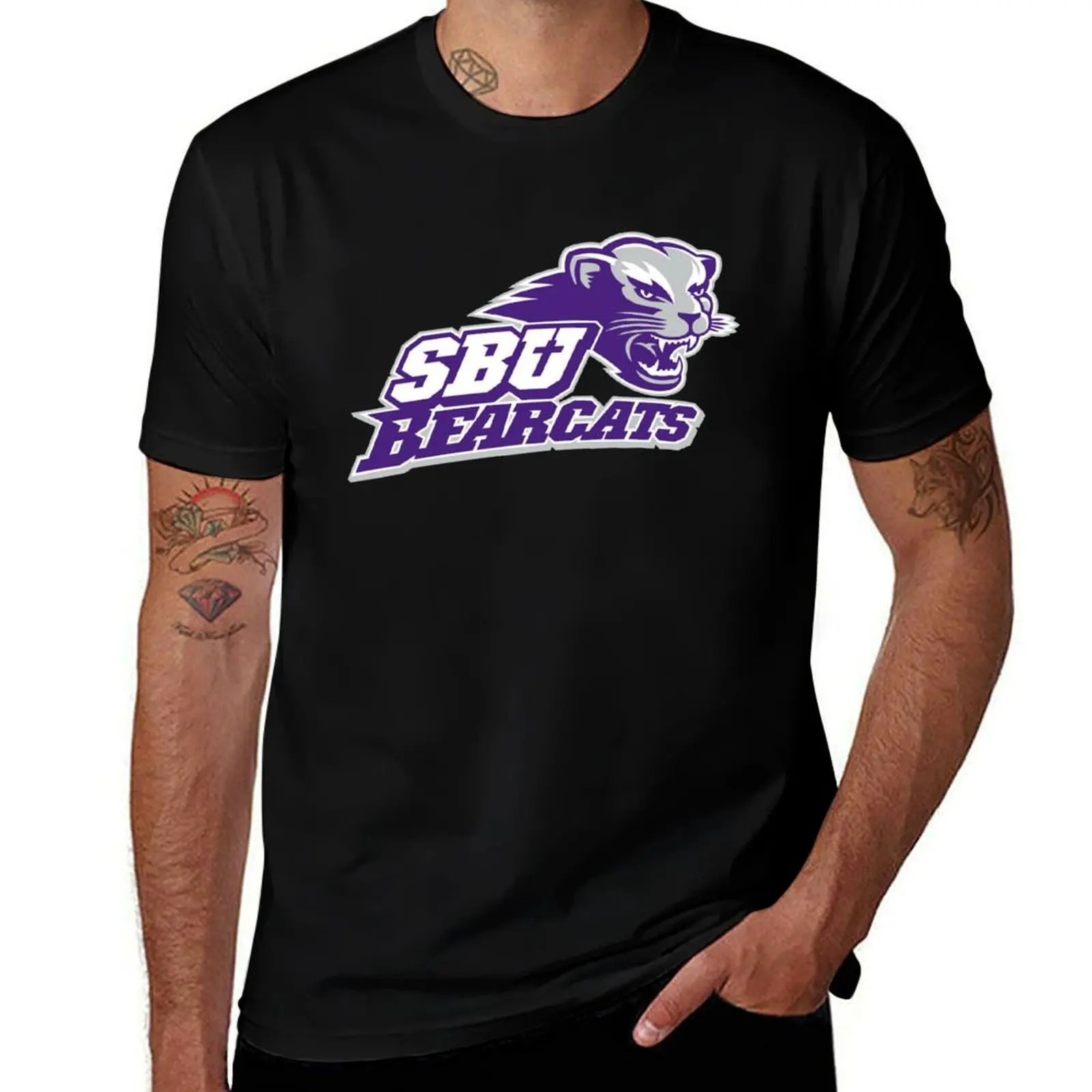 

Southwest Baptist Bearcats T-Shirt man t shirt cotton black cotton t-shirt plain for man package t shirts designer T-Shirt