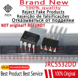 10pcs Original muslimah Hifi amplificatore accessori amplificatore operativo a doppio canale JRC5532 IC Chip Op Amp 100% nuovo e originale