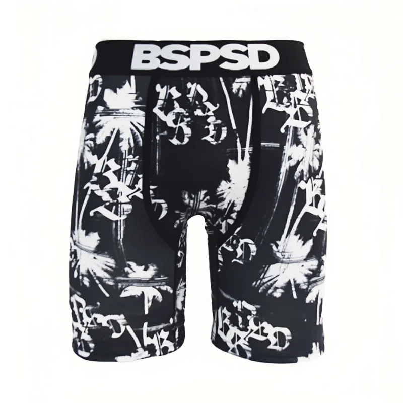 

Men's Boxer Briefs 1pcs Printed Underwear Breathable Soft Fabric S-XXL