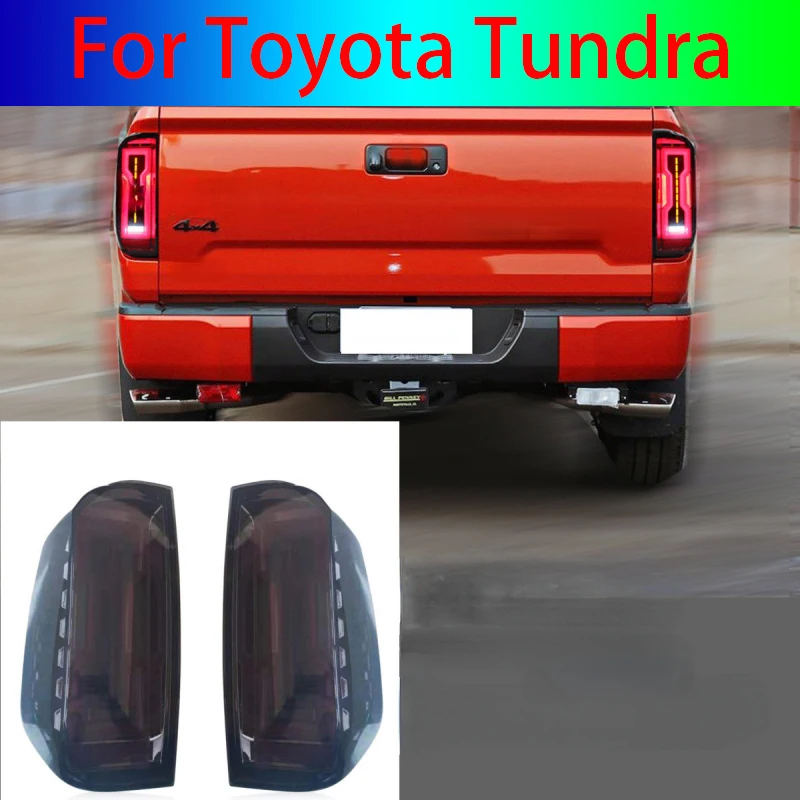 LED taillights Turn Signal lights accessories Car stying Case For Toyota Tundra 2014 2015 2016 2017 2018 2019 2020