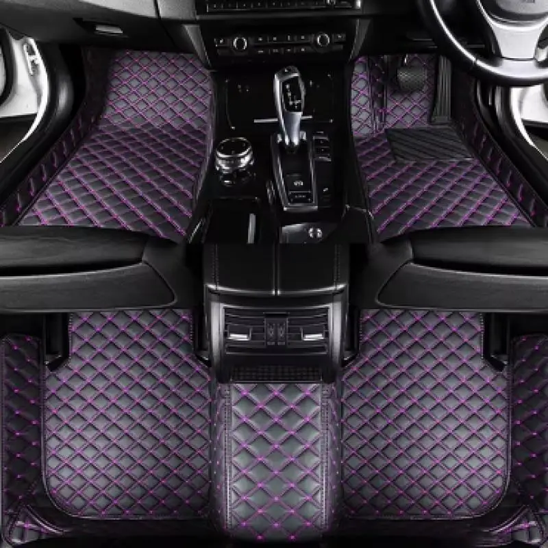 Customized for Toyota RAV4 personalized luxury leather all-weather waterproof anti slip car floor mats image 3