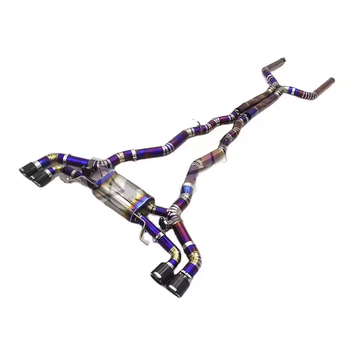 

OEM Titanium Exhaust System For BMW X5/X6 B58 3.0T G05/G06 2019-2023 Catback Muffler Valvetronic Modified Sound