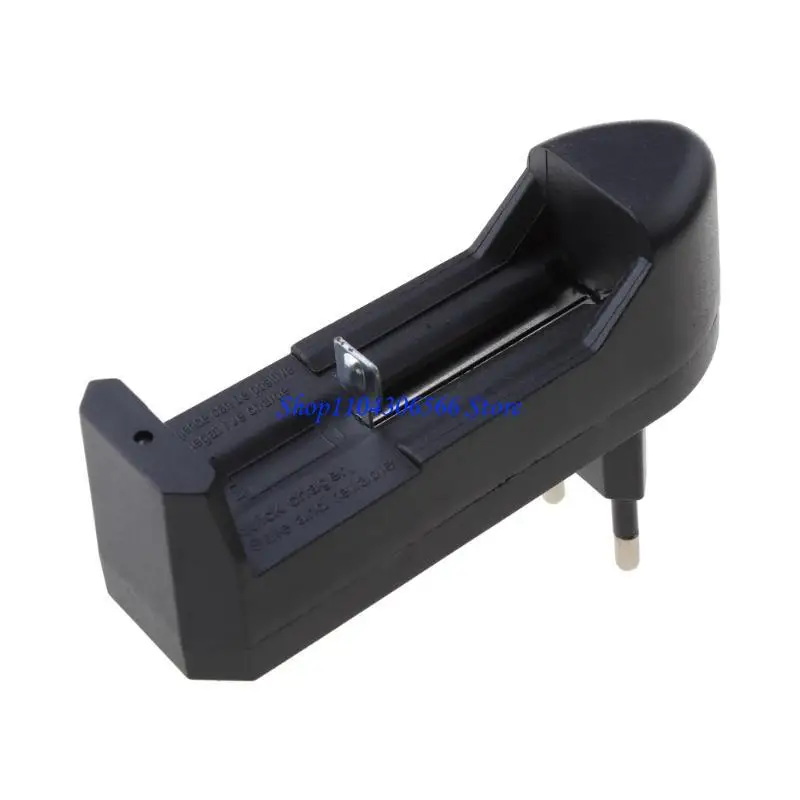 02DD Rechargeable Battery 1 Bay 3.7V for 18650 14500 16340 Lithium Batteries