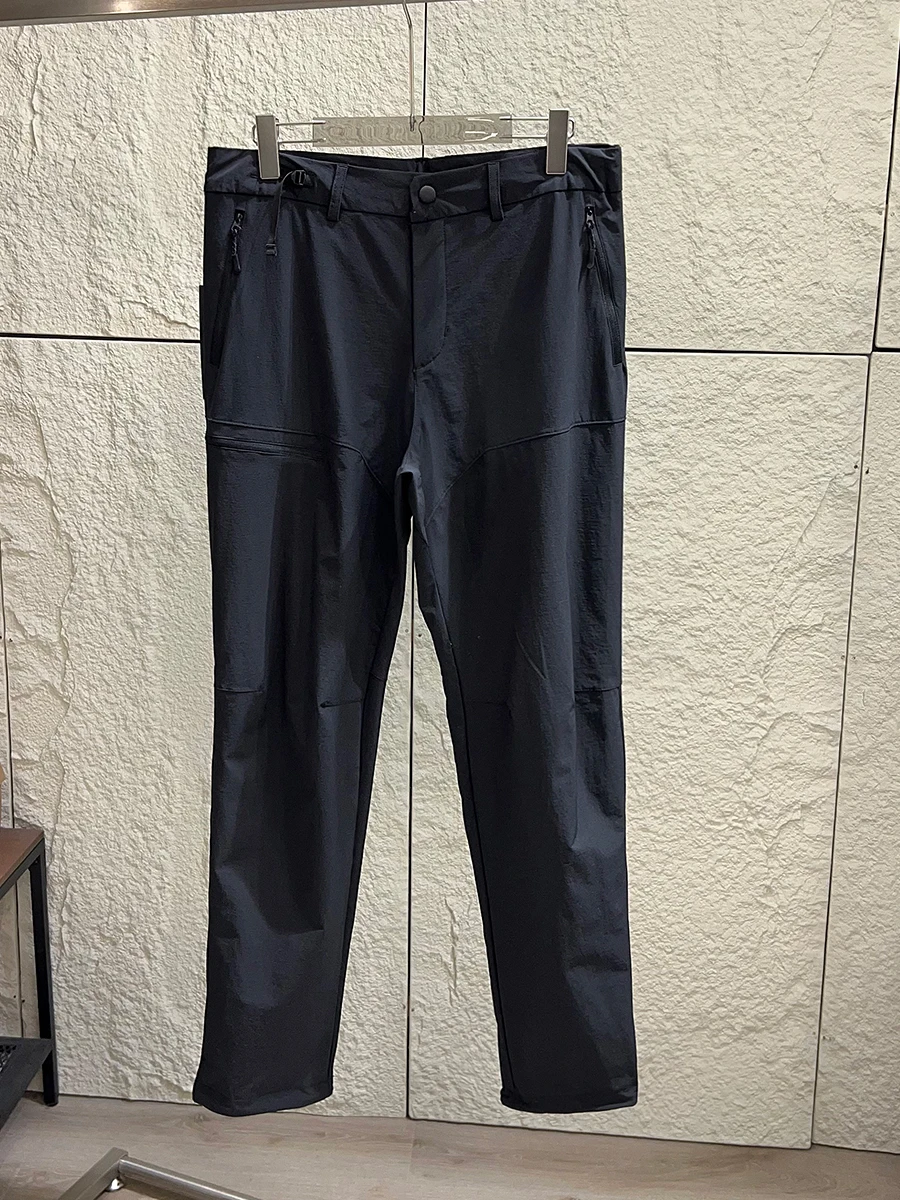 

Outdoor Men's Lightweight Quick Dry Straight Leg Casual Pants Windproof Water Repellent Hard Series Summer Leisure Trou...