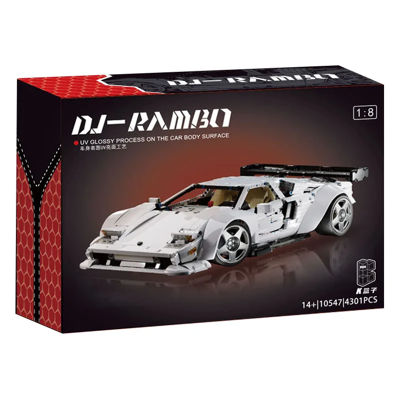 

В НАЛИЧИИ 10547 MOC Технический 1:8 шт. Радиоуправляемый автомобиль Строительные блоки Кирпичи Модель Сборка игрушек для мальчиков Рождественский подарочный набор