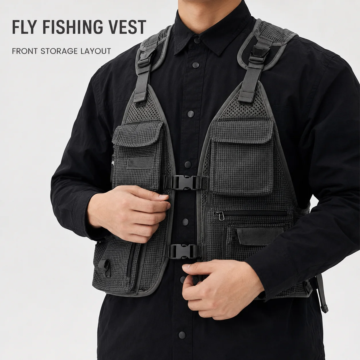 Gilet de pêche à la mouche pou - Fishing Vest avis et prix