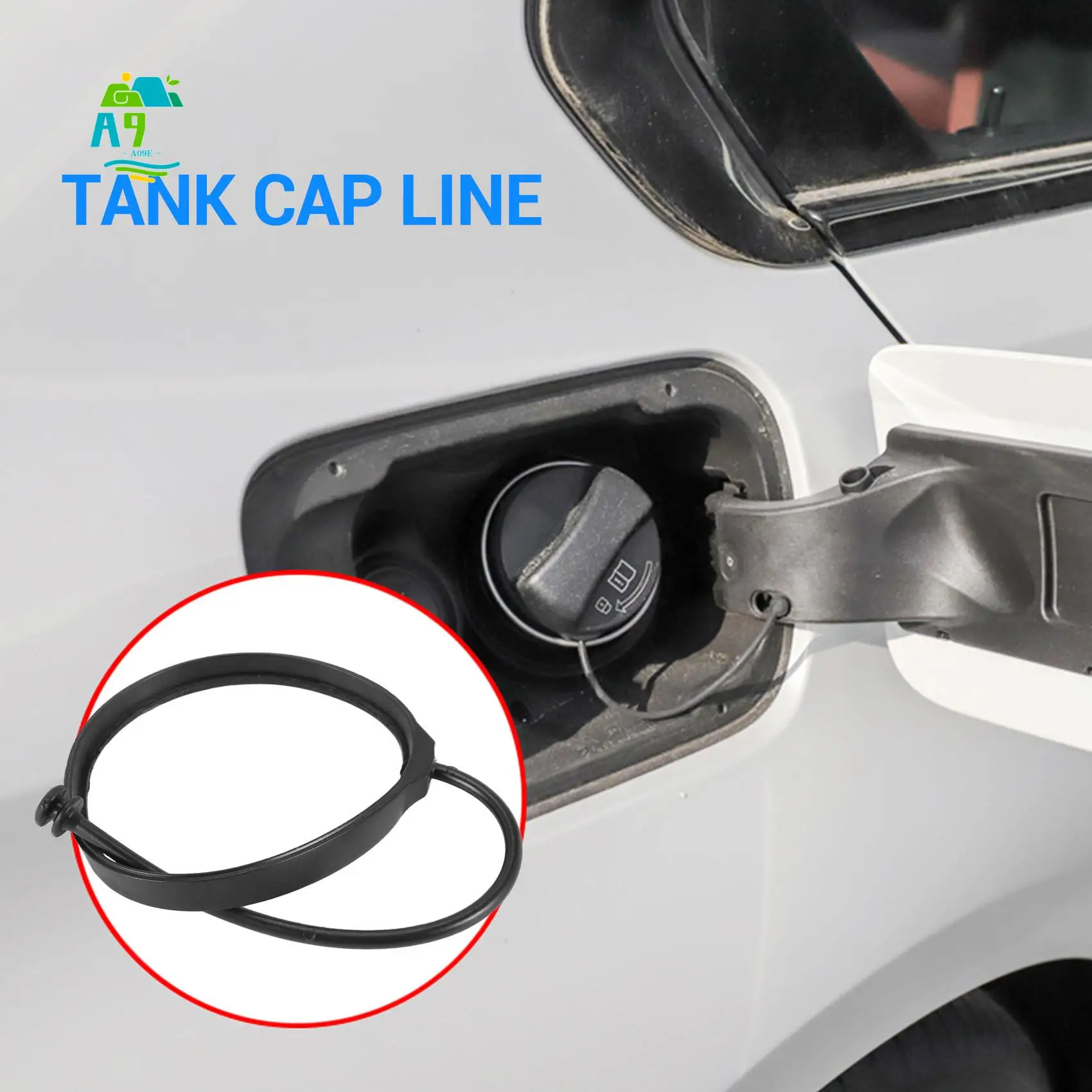 

A09E-Car Vehicle Fuel Tank Cap Line Wire Car Replace Accessory For BMW-1 3 5 7 Series X1 X3 X4 X5 X6 Z4 16117222391
