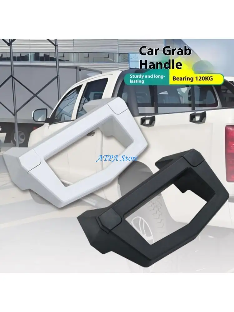 U13C RVs Trailer Toolbox Handle For Truck Roof Platform Non Slip Grip Handle Heavy Duty Nylon Construction Easy Installation
