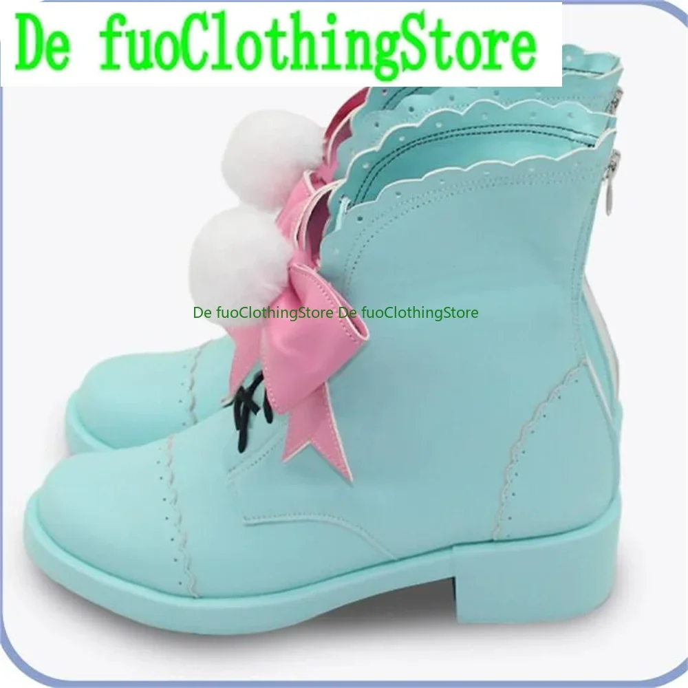 Defuo ﻿ Epel Twisted Wonderland Scarpe Cosplay Stivali Gioco di Natale Anime Halloween DefuoClothing Negozio di scarpe