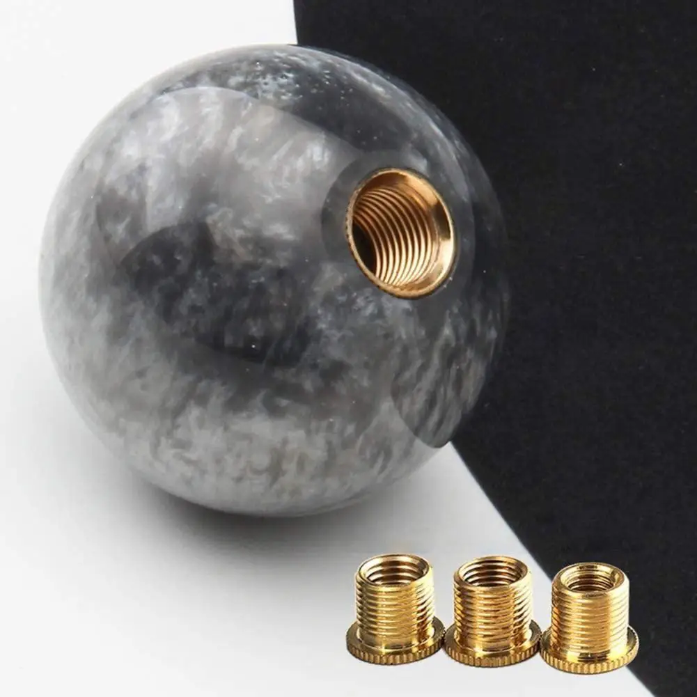 

Dropshipping!!Gear Knob Ball Shape Anti-slip Acrylic Resin Universal Manual Gear Stick for Car