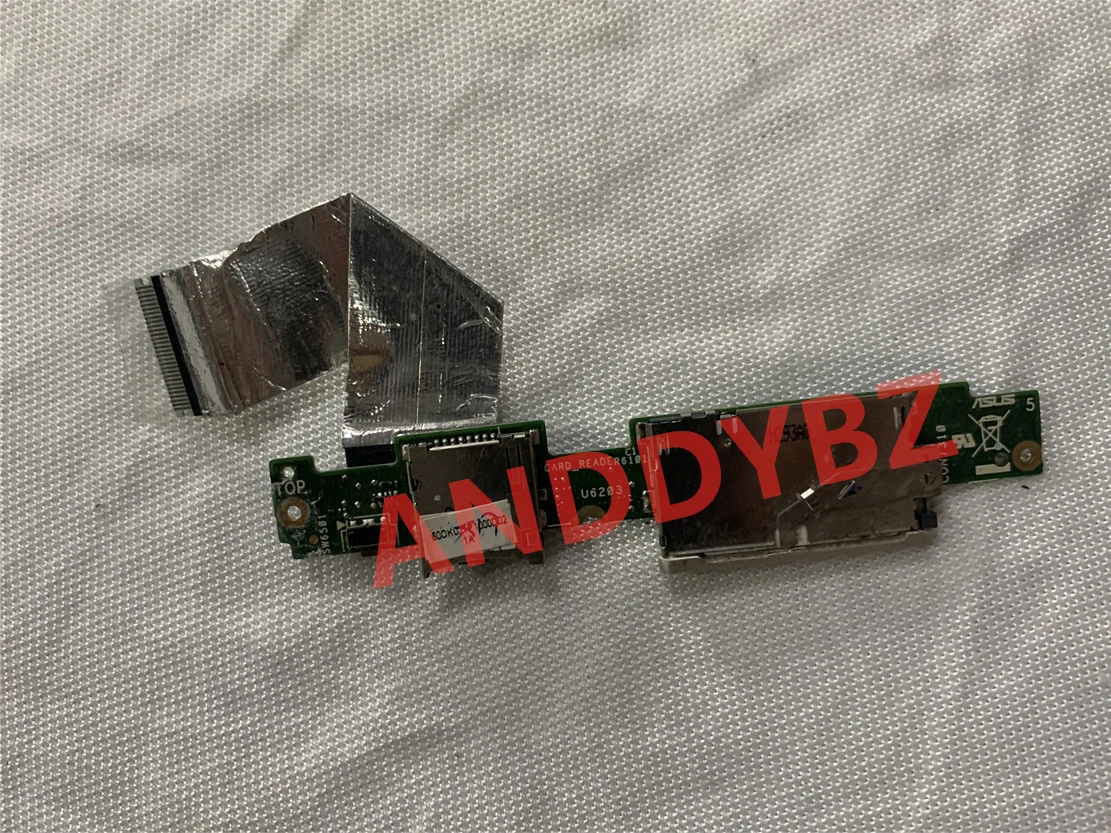 Used Genuine FOR ASUS TRANSFORMER TF300TG SUBBOARD REV 1.3 CARD READER SIM MICROSD  Work Perfect Free Shipping