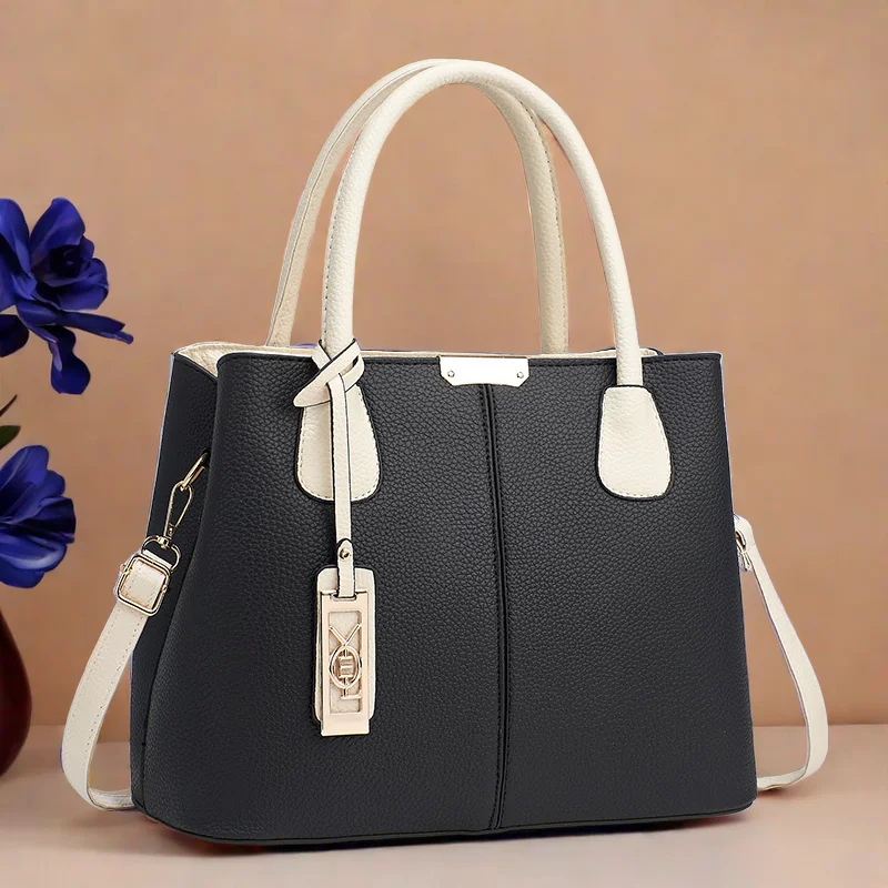 Sac fourre-tout à bandoulière simple pour femme, sac à main tendance, 2024