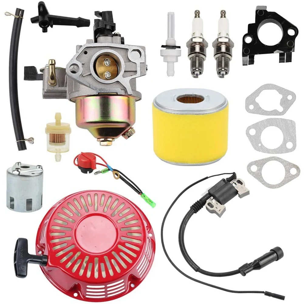 

6100-ZE3-V01 Carburetor with 17210-ZE3-505 Air Filter, for Honda GX390 GX 390 GX340U1 GX340R1 GX340K1 11HP Engine