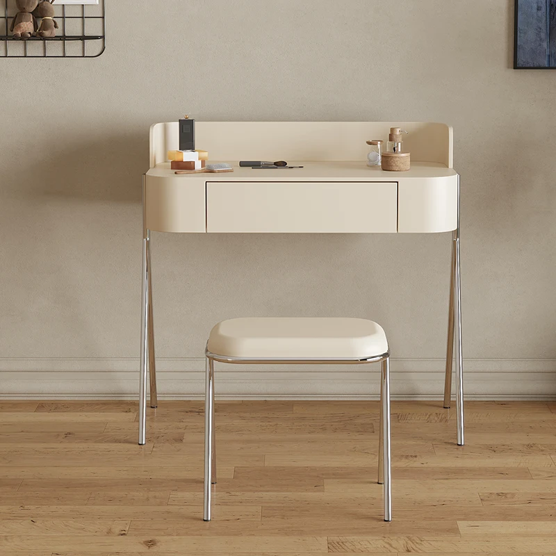 Nordic dresser Internet celebrity ins style dressing table Small apartment bedroom Modern simple light luxury storage table