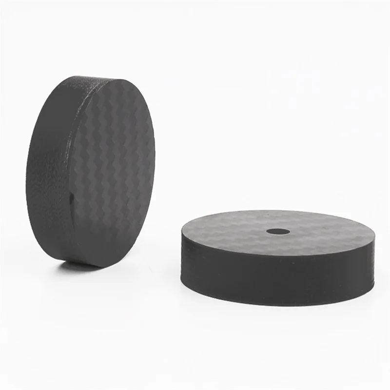 Carbon Fiber Speaker Isolation 40x10mm Spikes Base Pad Speaker Stand Feet HiFi AMP Speaker Pad