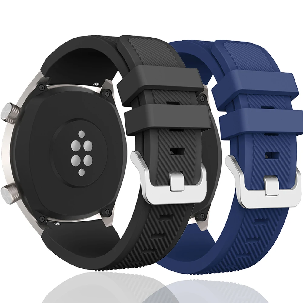 22mm Strap For HUAWEI WATCH GT 7 6 5 4 3 2 46mm/Watch 4 5 Pro/WATCH GT 7 6 5 3 2 Pro 46 mm Silicone Band GT3 SE/GT2E Bracelet