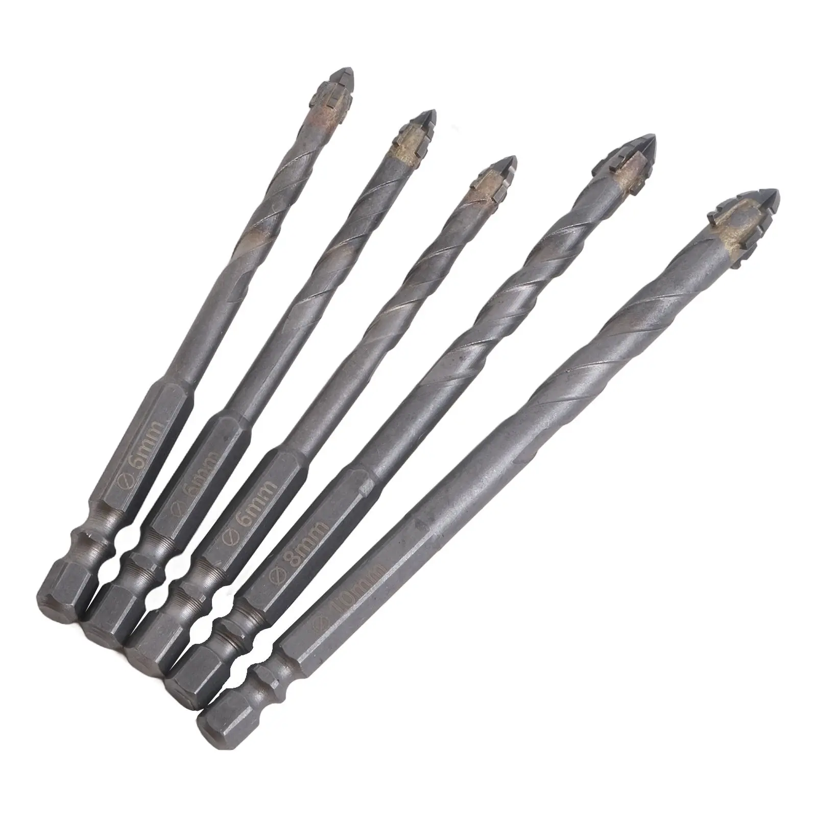 

Drilling Tasks 10mm Eccentric Drill Bits Wood Titanium Coating Wear Resistance Cross-head Tip High-speed Steel