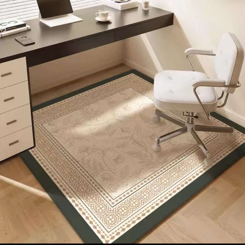 Geometric Pattern Office Rug! Ideal for study spaces, combining style and functionality. Anti - slip and easy to clean