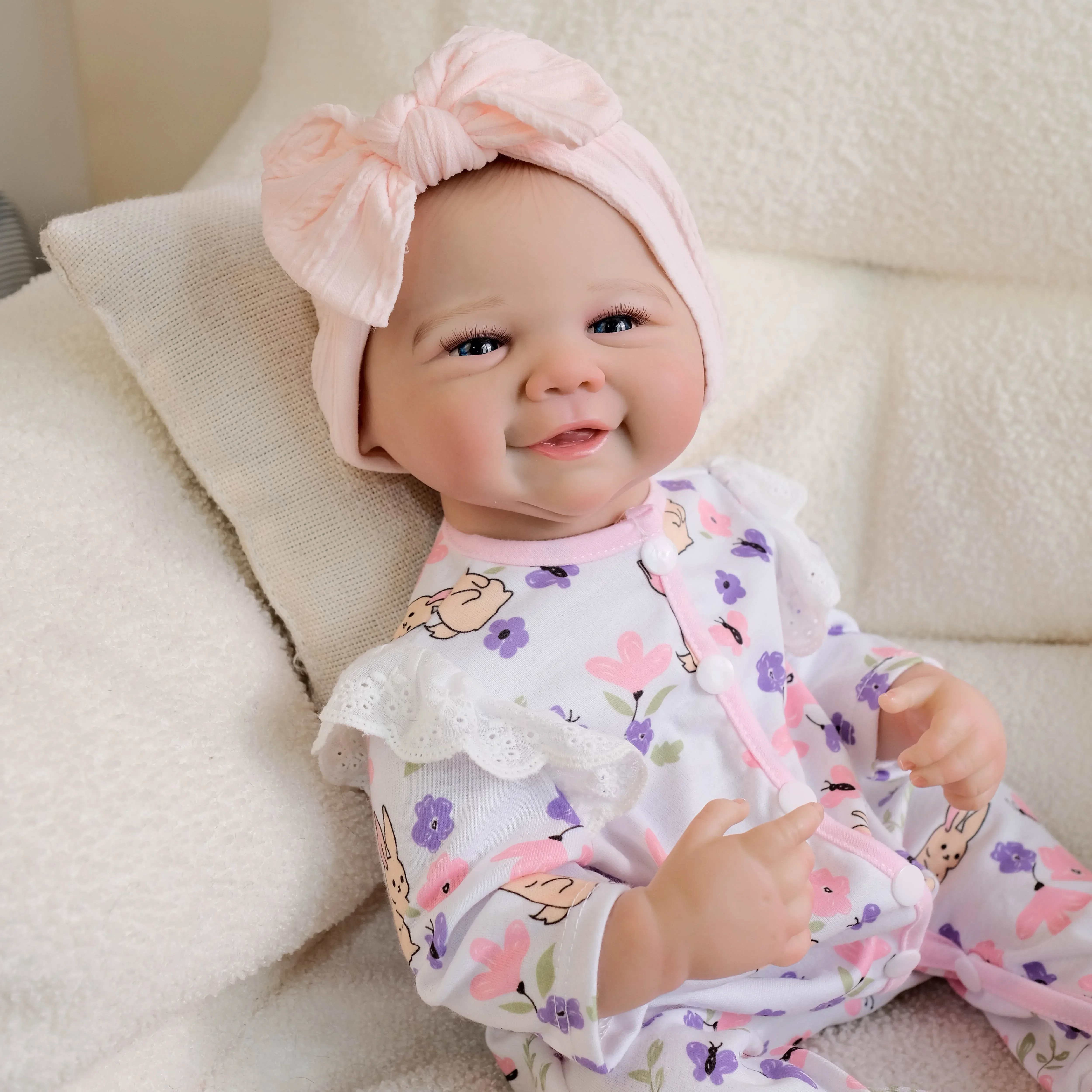 Muñeca realista realista de cuerpo completo Vivienne hecha a mano con piel 3D pintura de múltiples capas con pelo dibujado a mano regalo de alta calidad