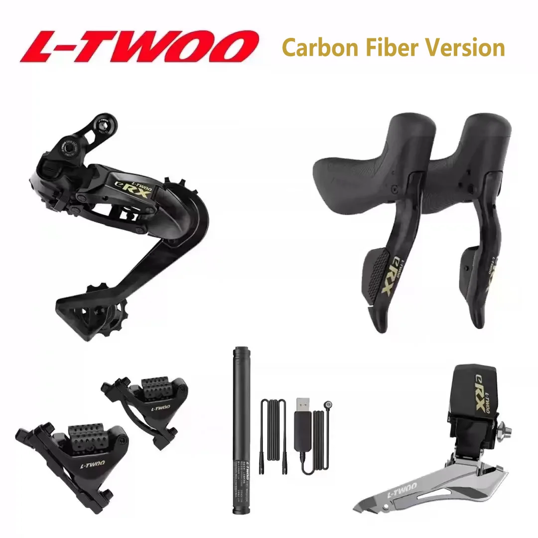 Ltwoo ERX Disc Carbon 2*12 Speed Highway Hydraulic Electronic Transformer Carbon Fiber Manual Rear Shift Electronic Front Shift