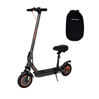 HONEYWHALE M2max-b Adults Electric Scooter with Seat 350W Motor 36V 10AH Battery 12.5 Inch City Tires Escooter E-Scooter
