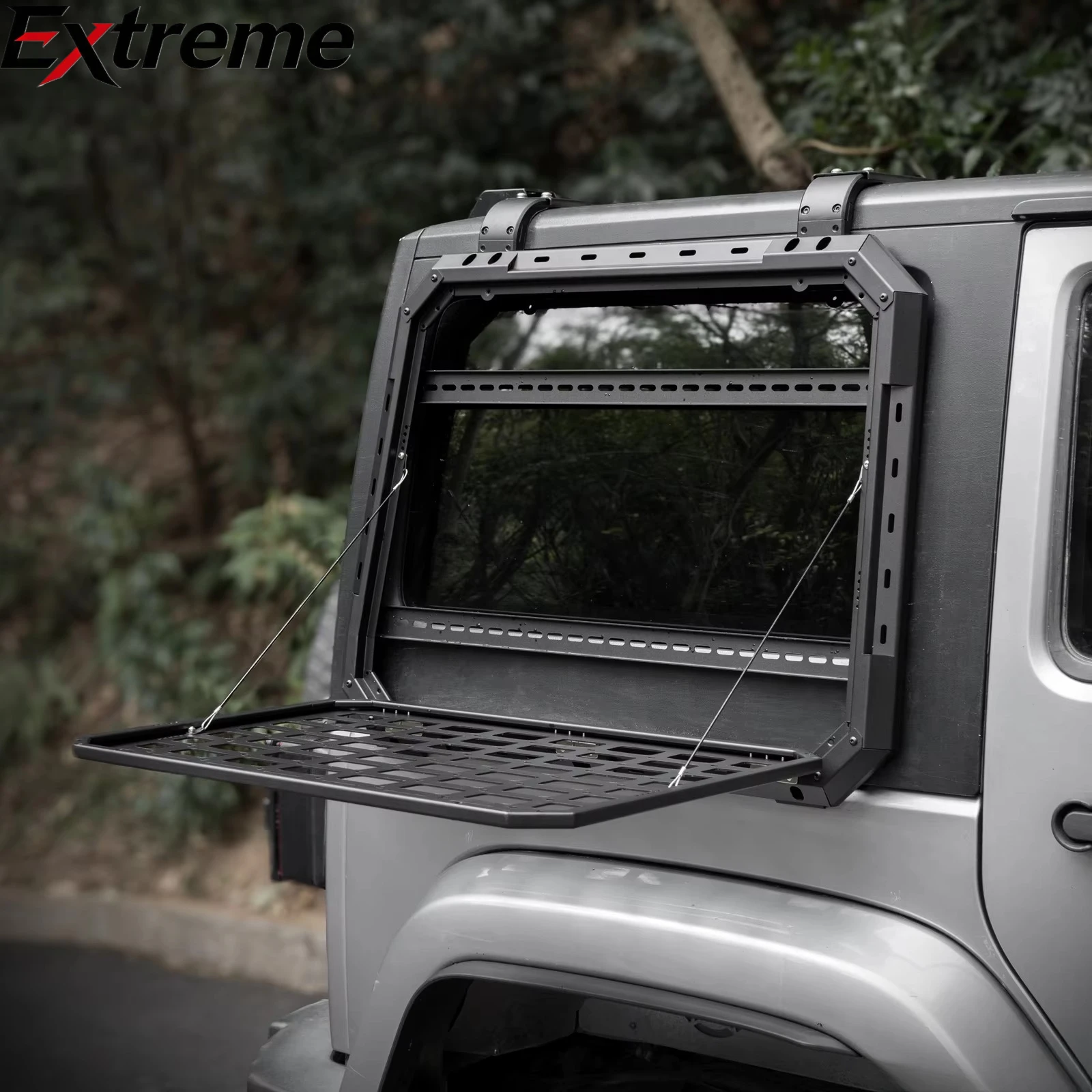 

Multifunctional Storage Box for Jeep Wrangler JK Accessories MOLLE Window Expansion Panel for Jeep