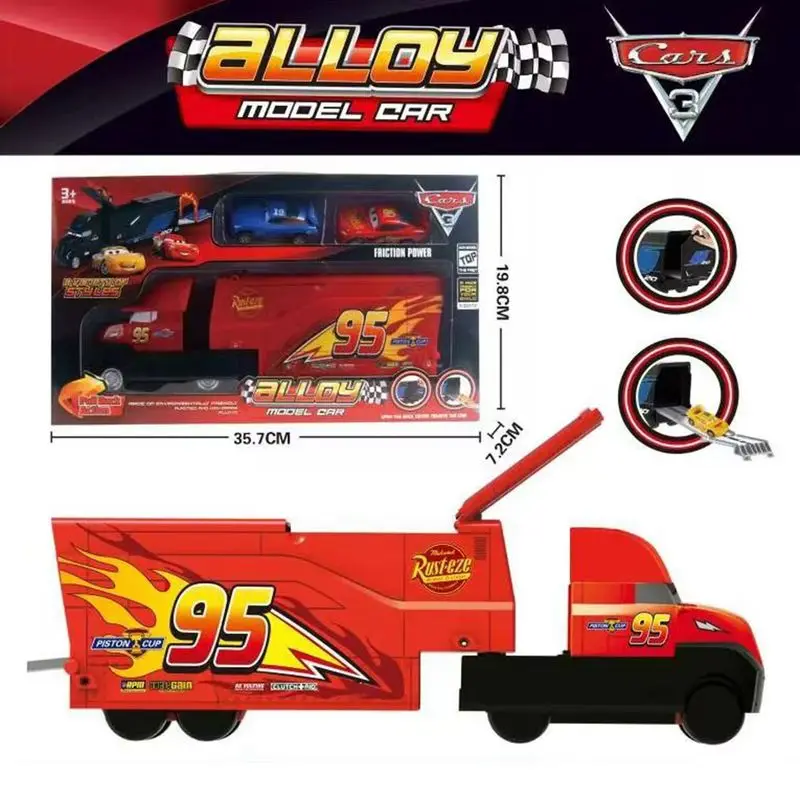 新発売 トイ・ストーリー3 ジャクソン・ストーム 合金製モデルカー レール付き慣性車体 子供向けおもちゃ コレクション ギフトボックスセット プレイビークル＆モデル