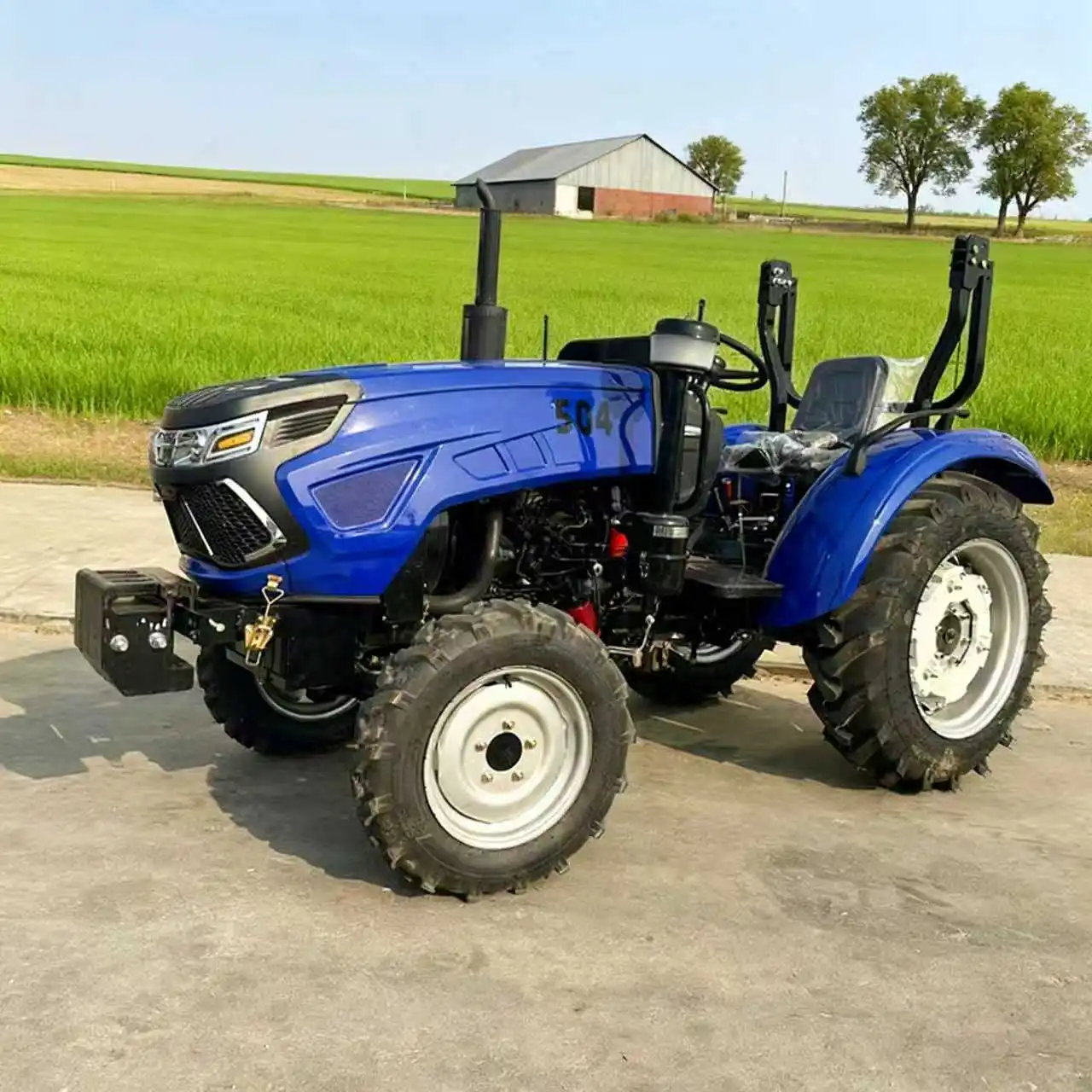 

Factory Hot Sale Tractor Agricultural Machinery 4 Wheel Drive Hydraulic Tractor Farm Hydraulic Diesel Wheel Tractor Customized