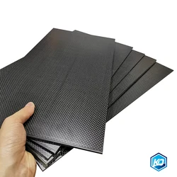 95x395mm Plain Glossy Matte Carbon Fiber Plate Panel Sheet 0.25-5mm Thick High Strength Carbon Board Lightweight High Quality