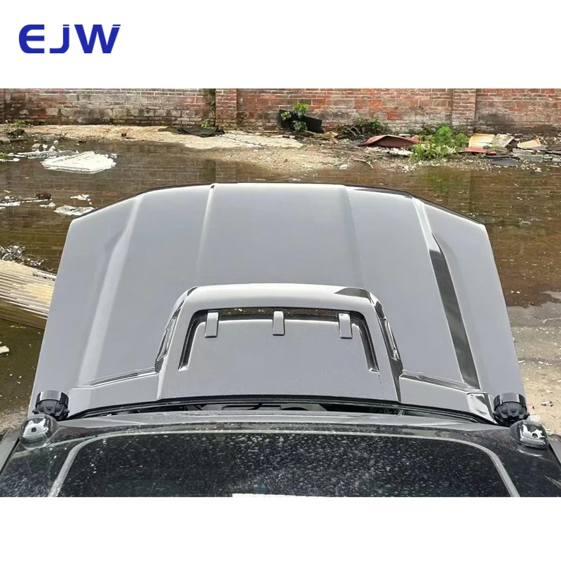 2021+ غطاء محرك Ford Bronco محدد عالي الجودة من ألياف الكربون المعدلة بحالة جديدة