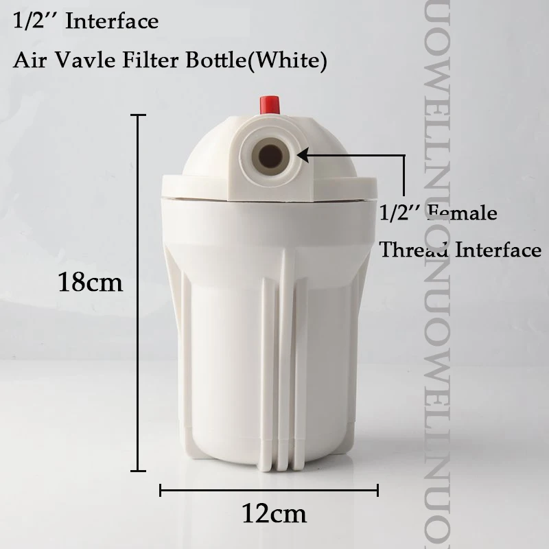 5Inch Reverse Osmosis Filter Bottle 1/4''~3/4''Copper Thread Water Purifier Filter Flask Element Family Water Fountain Purifier image 3