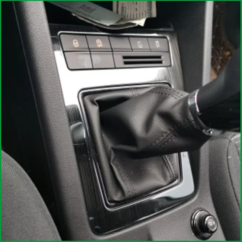 

Car Styling For Skoda Octavia A7 2014-2018 Gear Shift Panel Cover Decoration Strips Trim Moldings Auto Parts Accessories