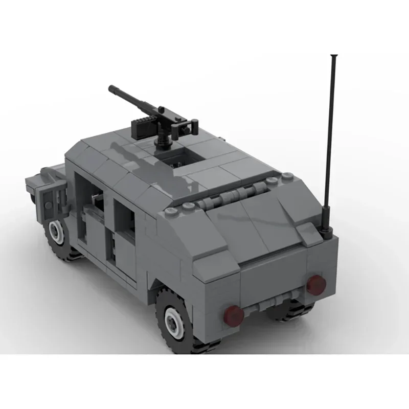 HMMWV M1025 Model War Series Technical Bricks DIY Assembly Military Vehicles Moc Building Blocks Toy For Child Gift