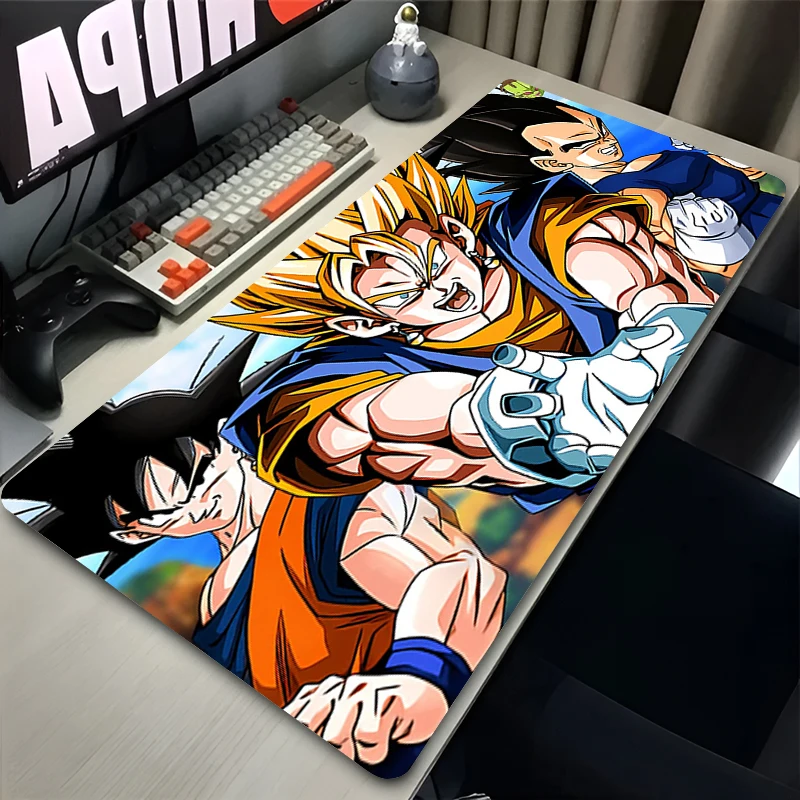 

Mouse Pad DBZ Rug Gamer PC Computer Large 900x400 Big Desk mat Keyboard Anime Gaming Accessories Mousepad Dragon Ball Z Carpet
