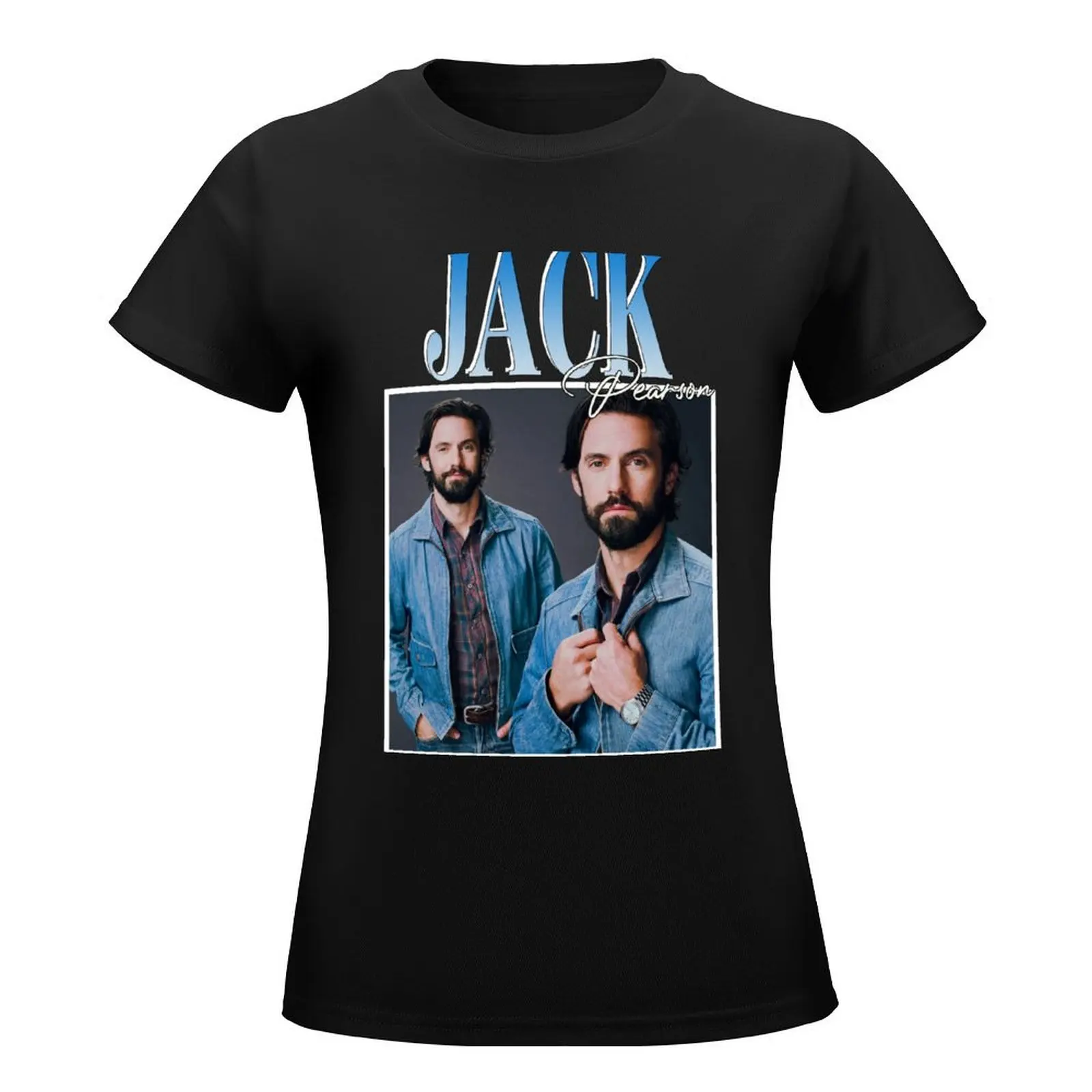 Jack Pearson T-Shirt Female clothing summer tops t-shirt dress for Women plus size