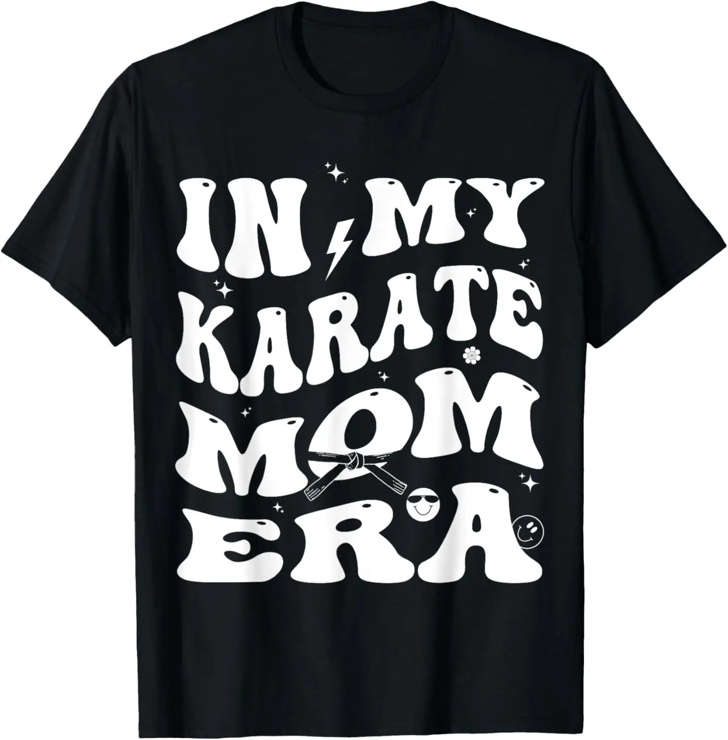 

Футболка Groovy In My Karate Mom Era