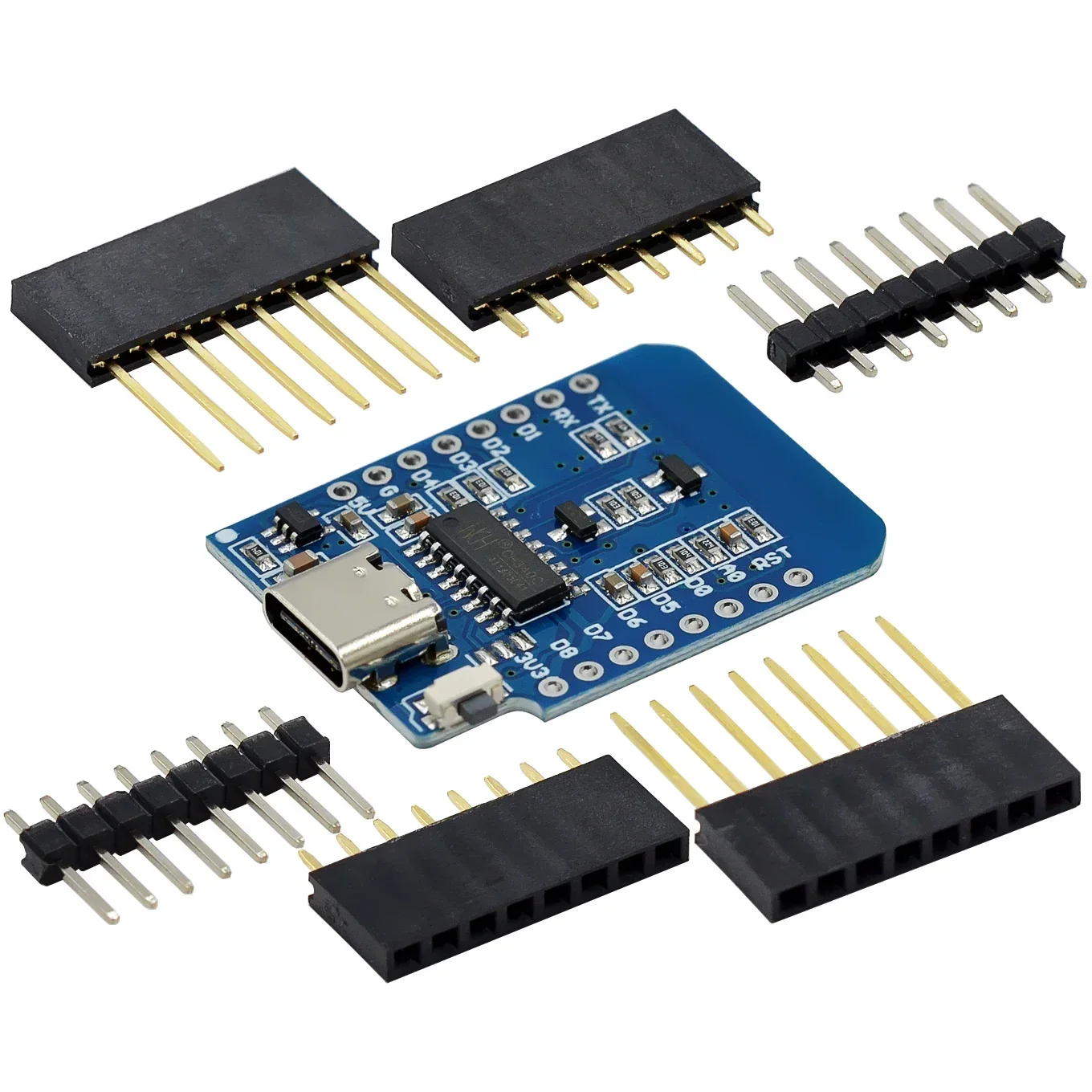 ESP8266 ESP-12 ESP12  D1 Mini Module  D1 Mini WiFi Development Board Micro USB 3.3V Based On ESP-8266EX 11 Digital Pin