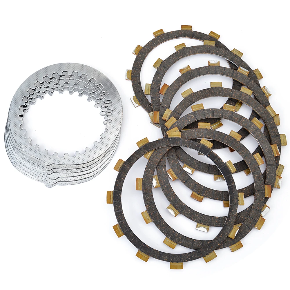 

Fiber Clutch Friction Disc Steel Plates for Yamaha XJ400D XJ400 383-16321-00 4H7-16321-02 4L0-16321-00 5Y1-16331-01 371-16325-00