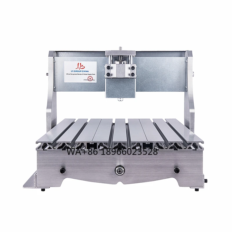 

3040 Cnc Machine Frame Kit Support 65mm Spindle with Free Table Clamps for DIY Cnc Motor Optional