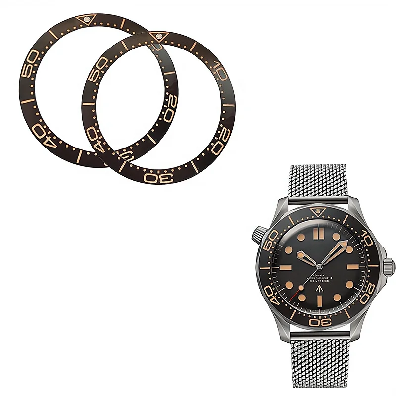 

Безель-вставка 39,5 мм для OMG Bezel Sea Master 007, циферблат Ocean, часы, сменные аксессуары, детали