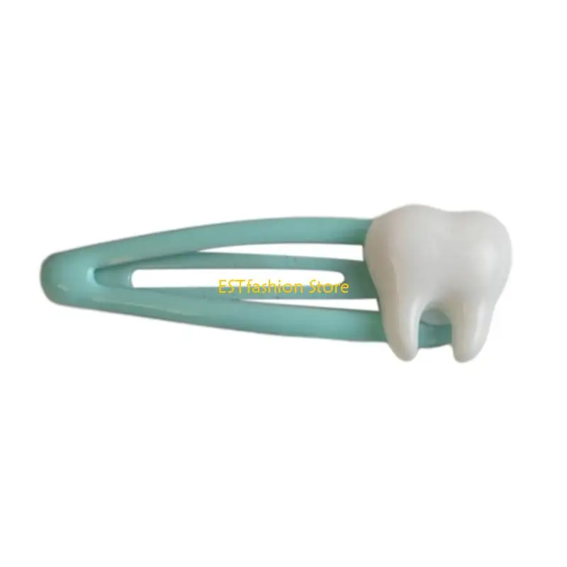 

Y5GC милая заколка для волос Sweet Harajuku мини-шпилька с зубами Y2K для девочек Harajuku 2000-е шпилька для волос для женщин и