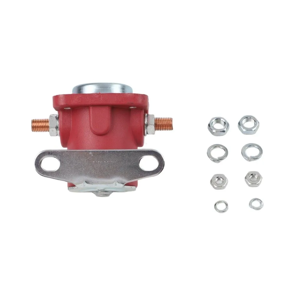 Black Starter Relay Non-deformation Quick To Install Easy To Use No-damage Installation Starter Relay Replacement