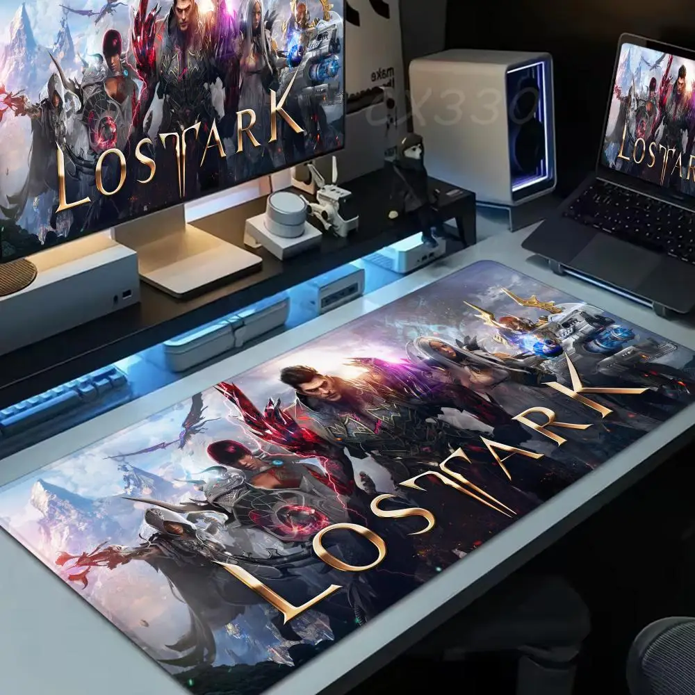 

Game lost ark Mouse Pad Large Computer Mousepad Office Accessories XXL Pc Gamer Non-slip Deskmat Keyboard Rubber Game