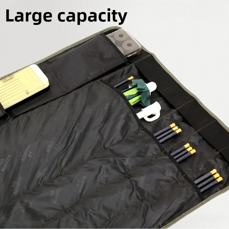 Outdoor Folding Lightweight Fishing Gears Bags Large Capacity Portable Fishing Rods Storage Bags Fish Tackle Tool Bag Equipment
