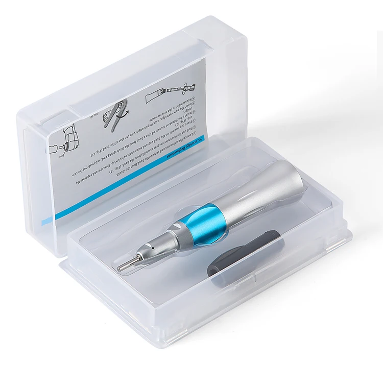 AZDENT Dental 1:1 Chirurgisches gerades Handstück Handstück mit niedriger Geschwindigkeit Nasenkegel Externes Bewässerungsrohr Zahnmedizinwerkzeug – Detail 3