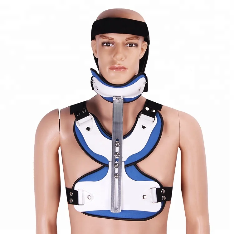 

new design head cervical fixed somi cervical thoracic orthosis brace for rehabilitation after cervical spinal fusion