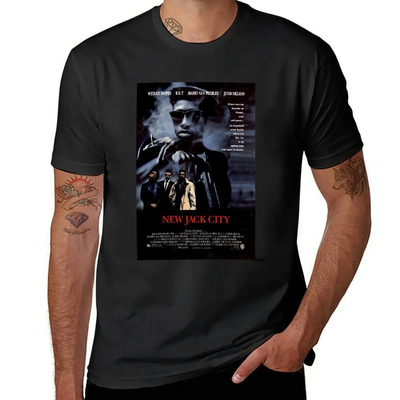 

New Jack City T-Shirt quick-drying clothes summer tops men t shirts