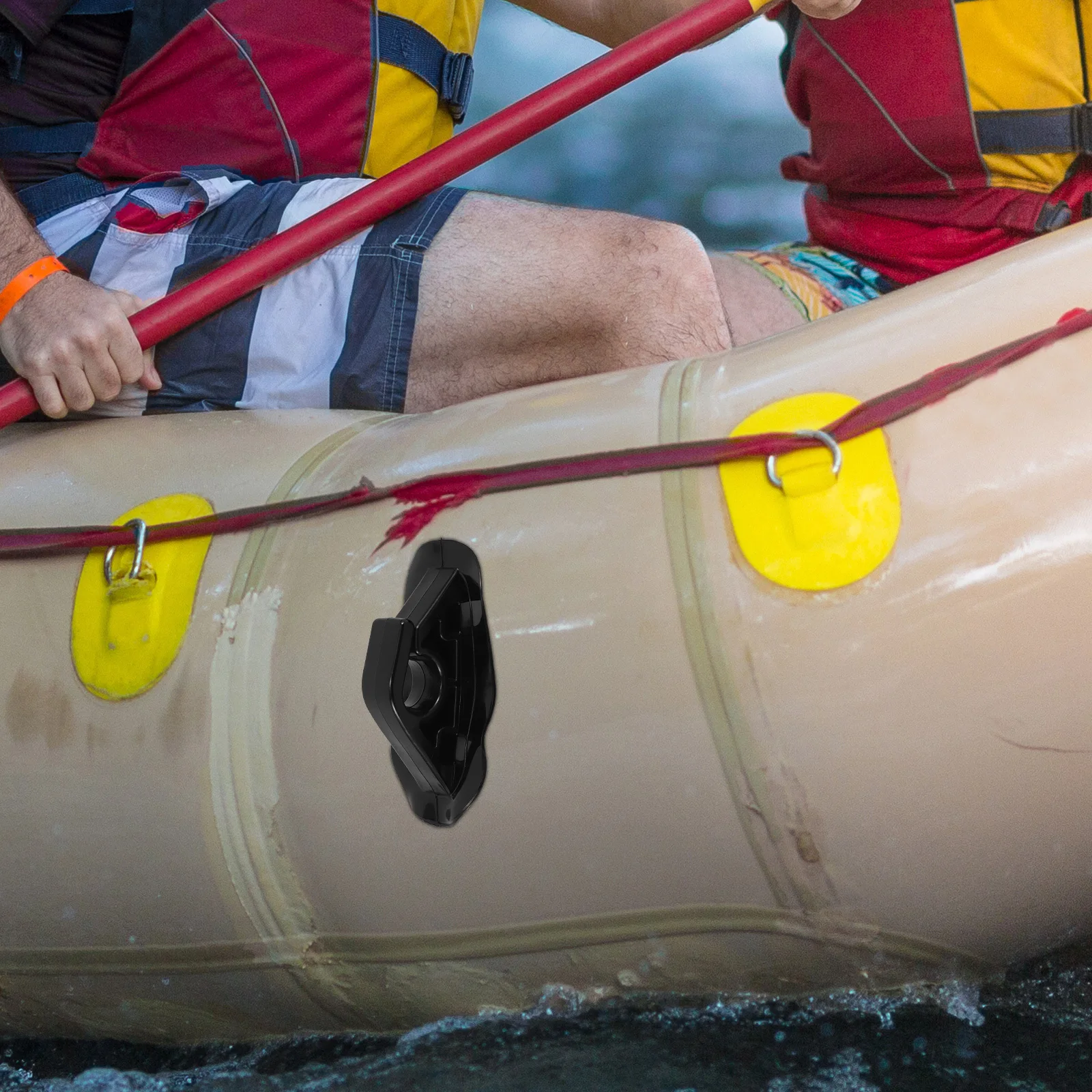 

2 Pcs Inflatable Boat Paddle Bracket Mount Repair Kit Mounts Safety Equipment Holders Side